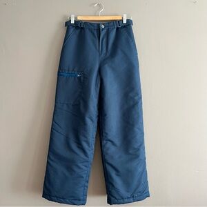 Swiss Tech Boys Snow Pants Skiing Snowboarding Outdoor Adjustable Navy L (10/12)